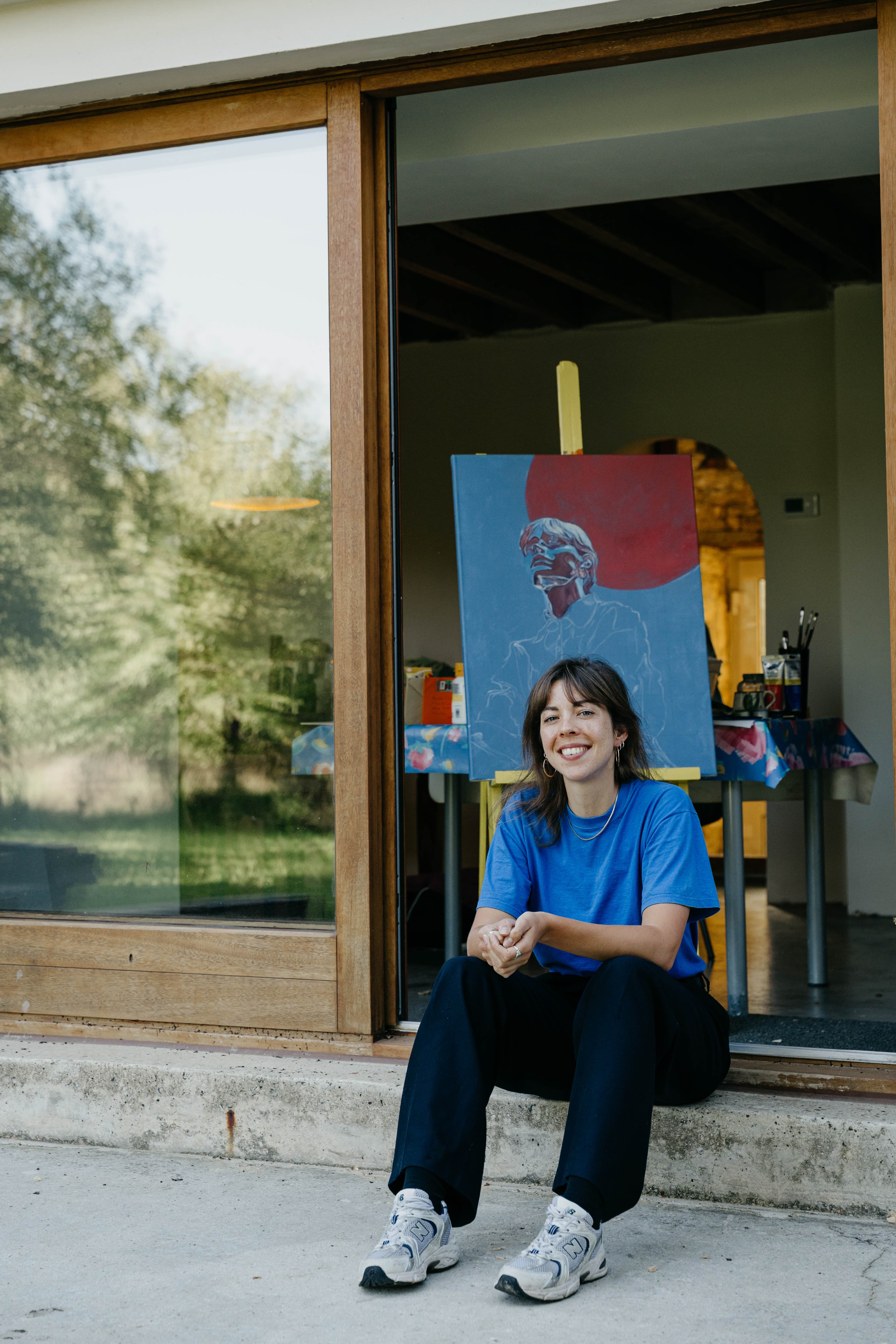 Marieke van Dijk at work